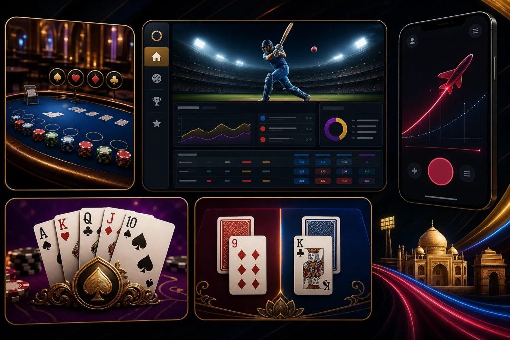 Daman Game categories and mobile lobby overview